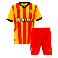 Camisa de time de futebol RC Lens Replicas 1º Equipamento Infantil 2024-25 Manga Curta (+ Calças curtas)